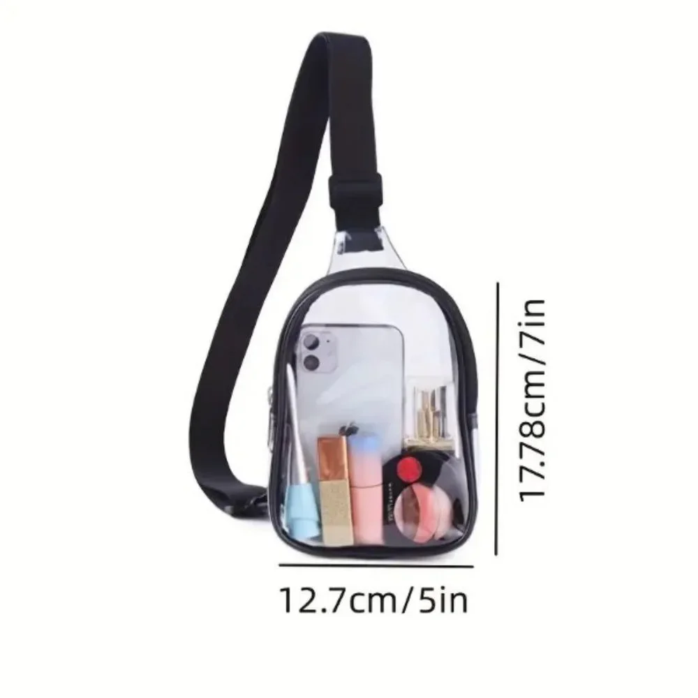 Clear Sling/Belt Bag - Stadium Approved - Unisex- NWT